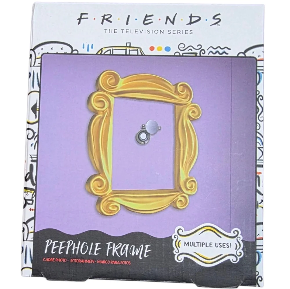 Friends TV Show Monica Door Peephole Yellow Frame New in Box
